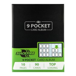 Альбом BlackFire 9 pocket Black для карт ККИ 