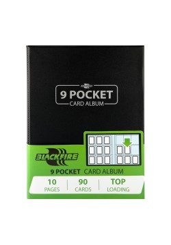 Альбом BlackFire 9 pocket Black для карт ККИ 