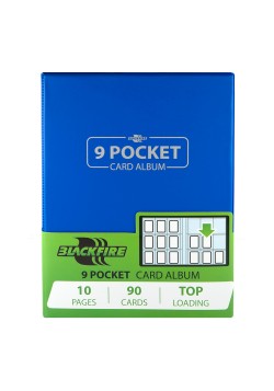 Альбом BlackFire 9 pocket Blue для карт ККИ 