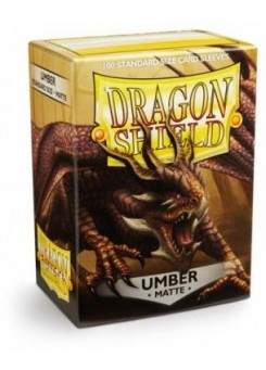 Протекторы Dragon Shield матовые Umber (100 шт.)