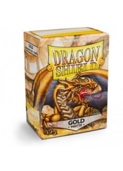 Протекторы Dragon Shield матовые Gold (100 шт.)