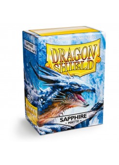Протекторы Dragon Shield матовые Sapphire (100 шт.)