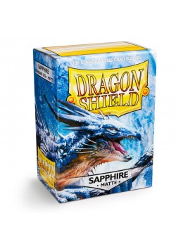 Протекторы Dragon Shield матовые Sapphire (100 шт.)