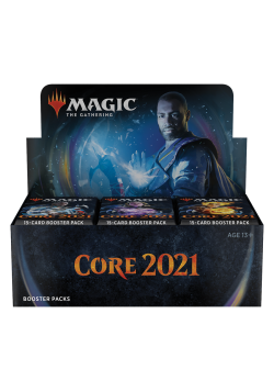 Дисплей бустеров "Core set 2021" на английском