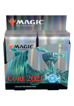 Дисплей коллекционных бустеров "Базовый выпуск 2021" на английском