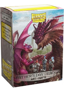 Протекторы Dragon Shield матовые с артом Father''s Day Dragon (100 шт.)