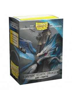 Протекторы Dragon Shield матовые с артом Empire State Dragon (100 шт.)