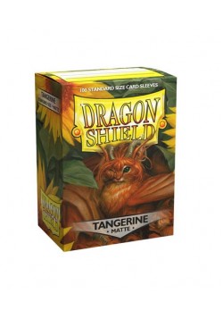 Протекторы Dragon Shield матовые Tangerine (100 шт.)