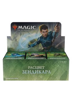 Дисплей бустеров "Расцвет Зендикара" на русском