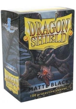 Протекторы Dragon Shield матовые черные (100 шт.)