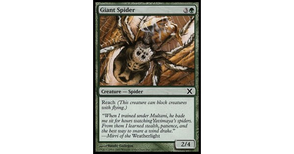 Aranha Gigante (Giant Spider) · Tenth Edition (10E) #267