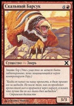 Скальный Барсук