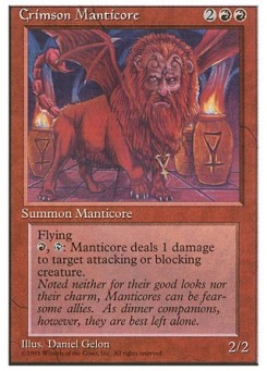 Crimson Manticore