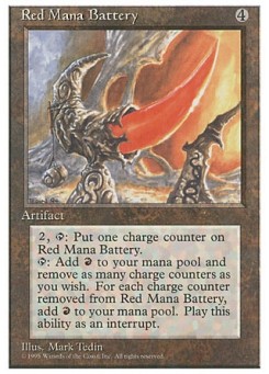 Red Mana Battery
