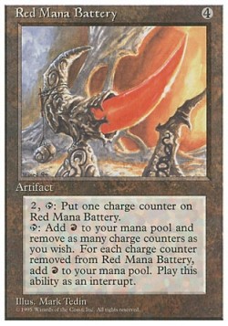 Red Mana Battery