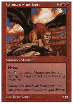Crimson Manticore