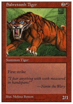 Sabretooth Tiger