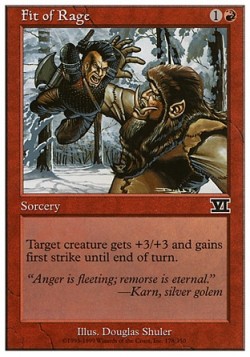 Fit of Rage