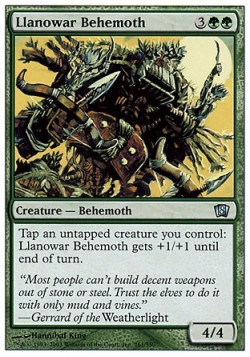 Llanowar Behemoth