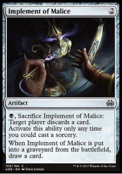 Implement of Malice