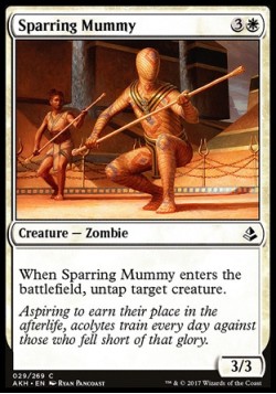 Sparring Mummy