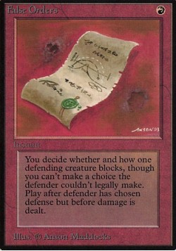 False Orders