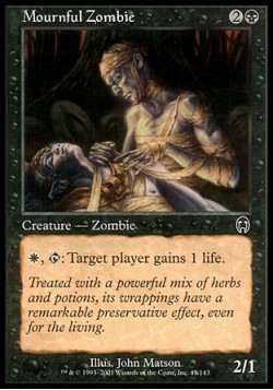 Mournful Zombie