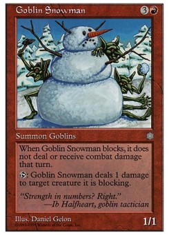 Goblin Snowman