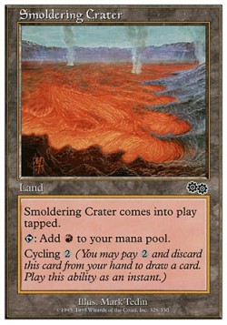 Smoldering Crater