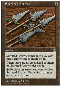 Serrated Arrows