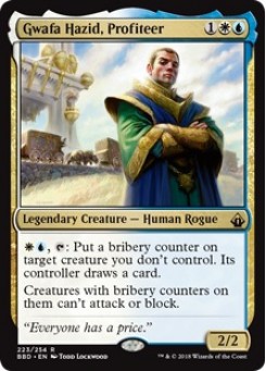 Gwafa Hazid, Profiteer