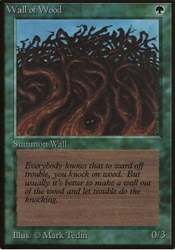 Wall of Wood