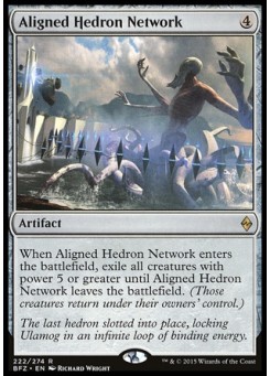Aligned Hedron Network