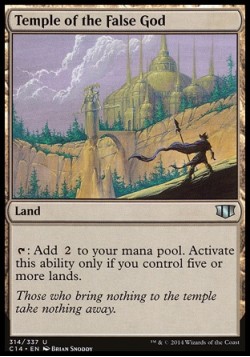 Temple of the False God