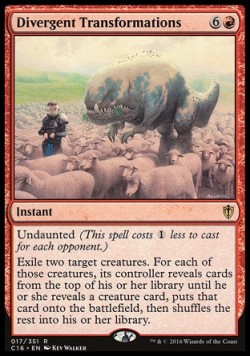 Divergent Transformations