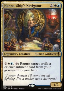 Hanna, Ship's Navigator