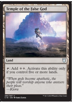 Temple of the False God