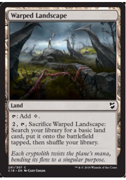 Warped Landscape