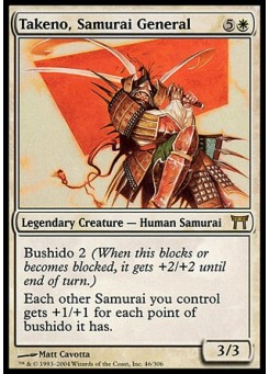 Takeno, Samurai General