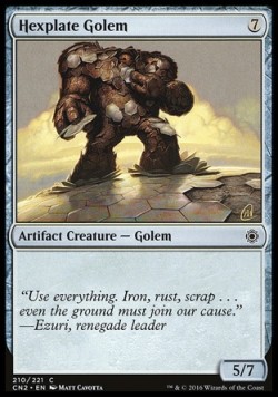 Hexplate Golem