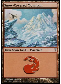 Snow-Covered Mountain