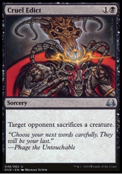 Cruel Edict