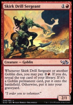 Skirk Drill Sergeant