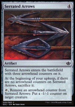 Serrated Arrows