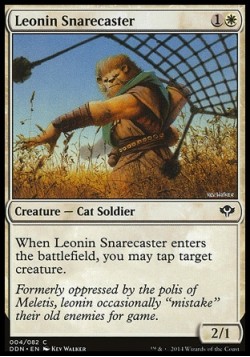 Leonin Snarecaster