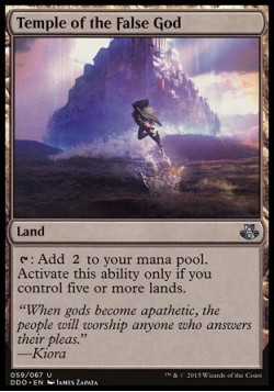 Temple of the False God