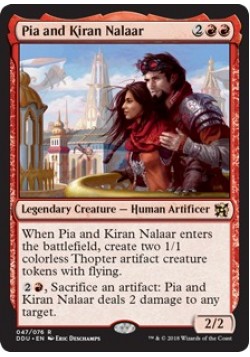 Pia and Kiran Nalaar