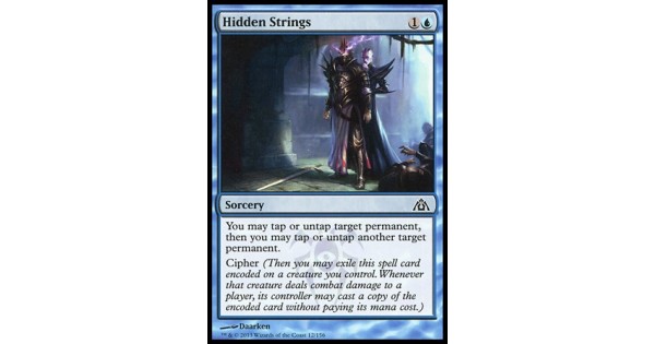Hidden strings. Hidden strings