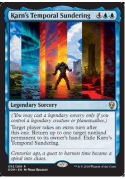 Karn's Temporal Sundering