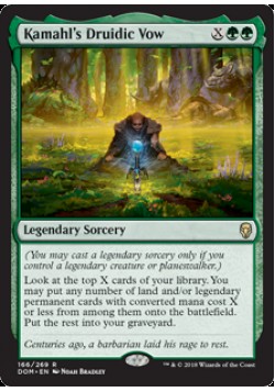 Kamahl's Druidic Vow